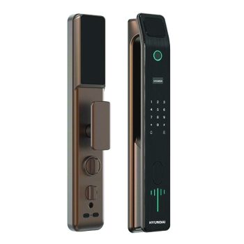 KHÓA CỬA ĐIỆN TỬ HYUNDAI HY-SLA808 AMBER GOLD